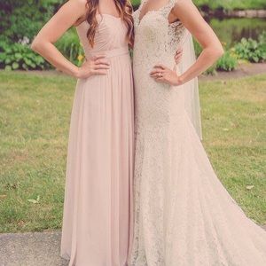 Formal Long Blush Dress